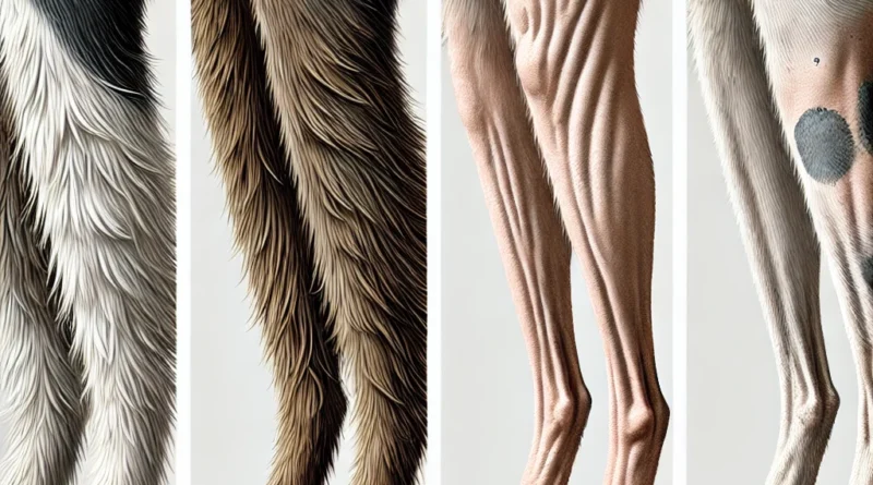 Cat Hair Loss on Legs